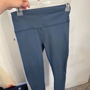 Fabletics High-Rise Slate Blue Leggings